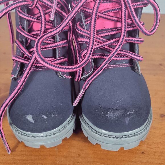 Fila Toddler Girl Ankle Utility lace up Boots Size 5 - Picture 3 of 8